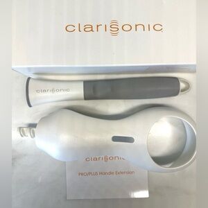 Clarisonic Plus Pro Body Brush Extension Handle Kit WHITE Discontinued New N Box
